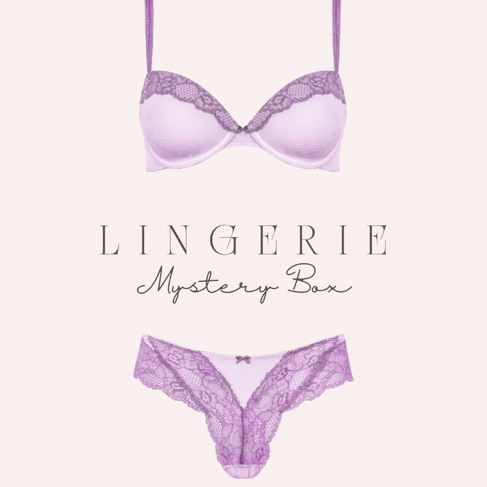 Lingerie Mystery  Box- 10 Items, Resell, Assorted Sizes, Various Brands